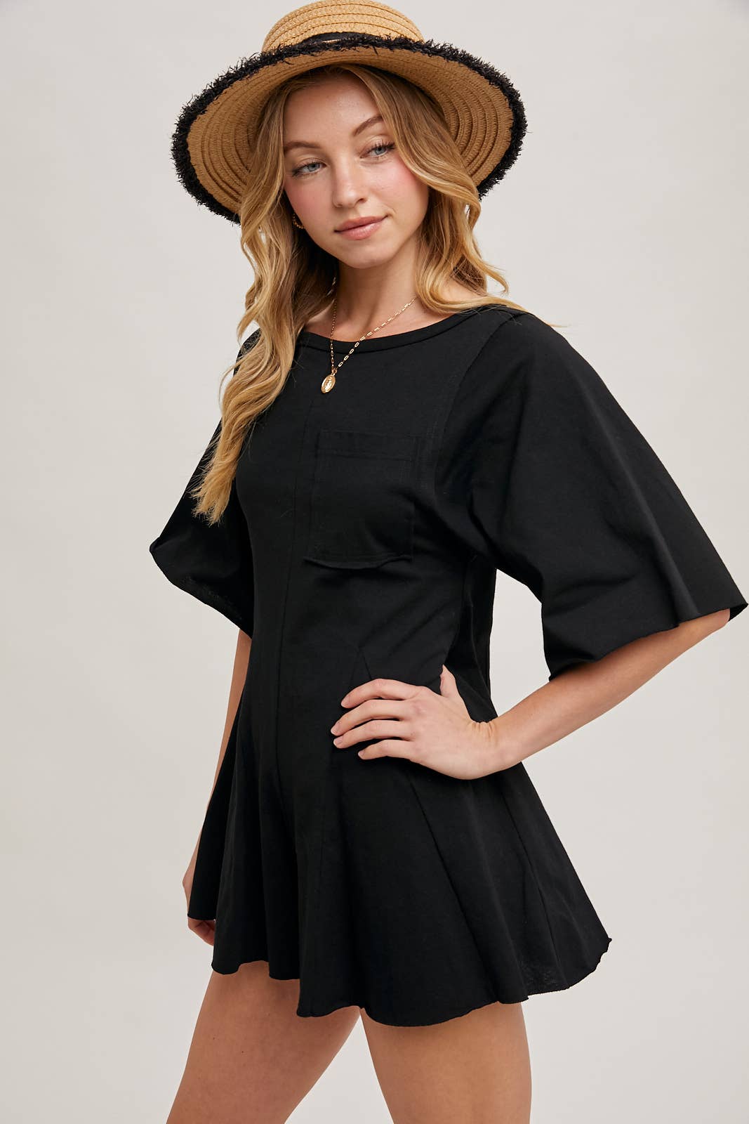 Black Licorice Romper