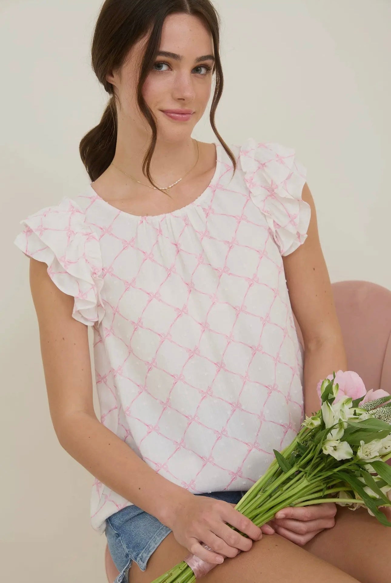Belle Top - Pink