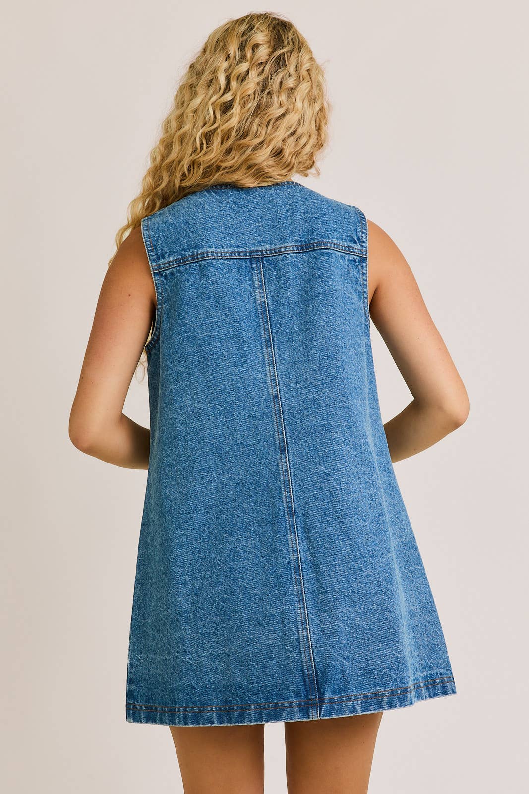 Dolled Up In Denim Dress