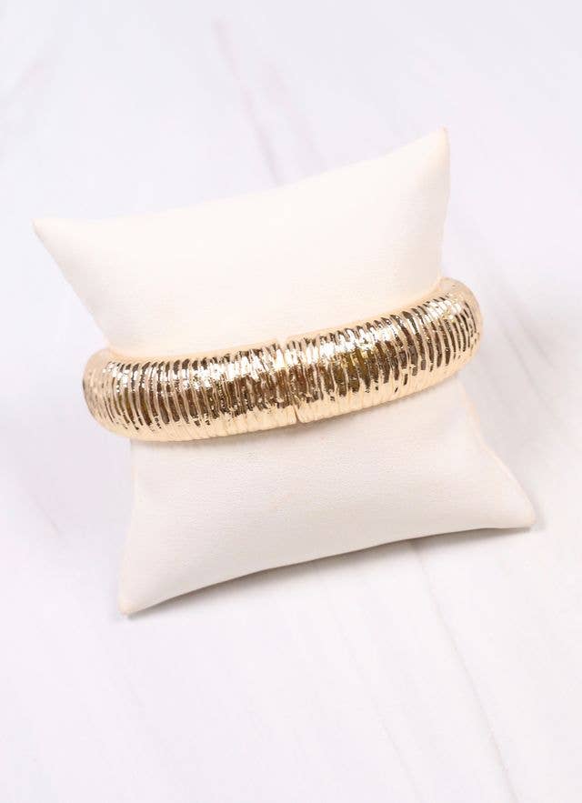 Ribbed Stretch Bracelet
