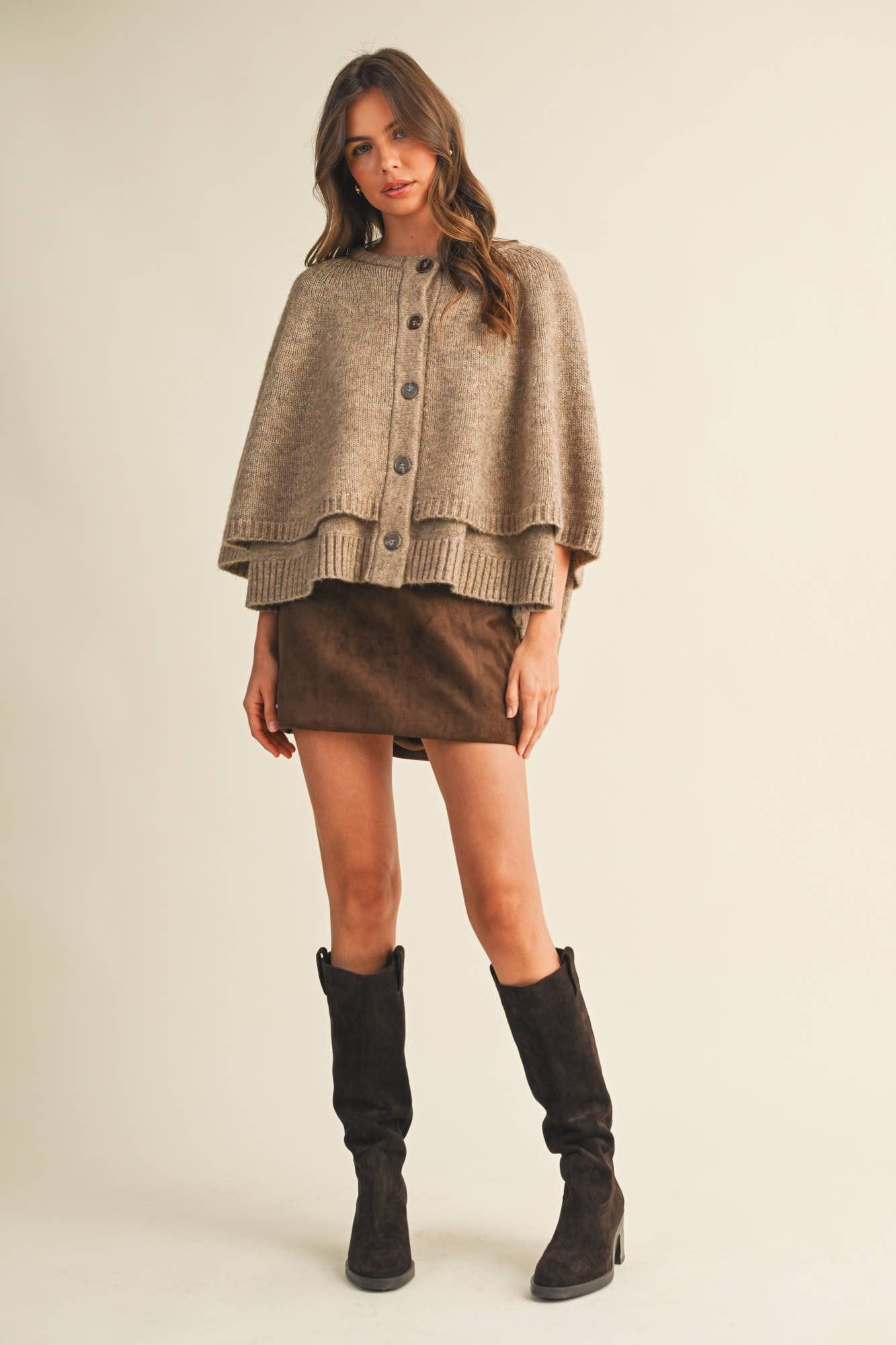 Suede Skirt