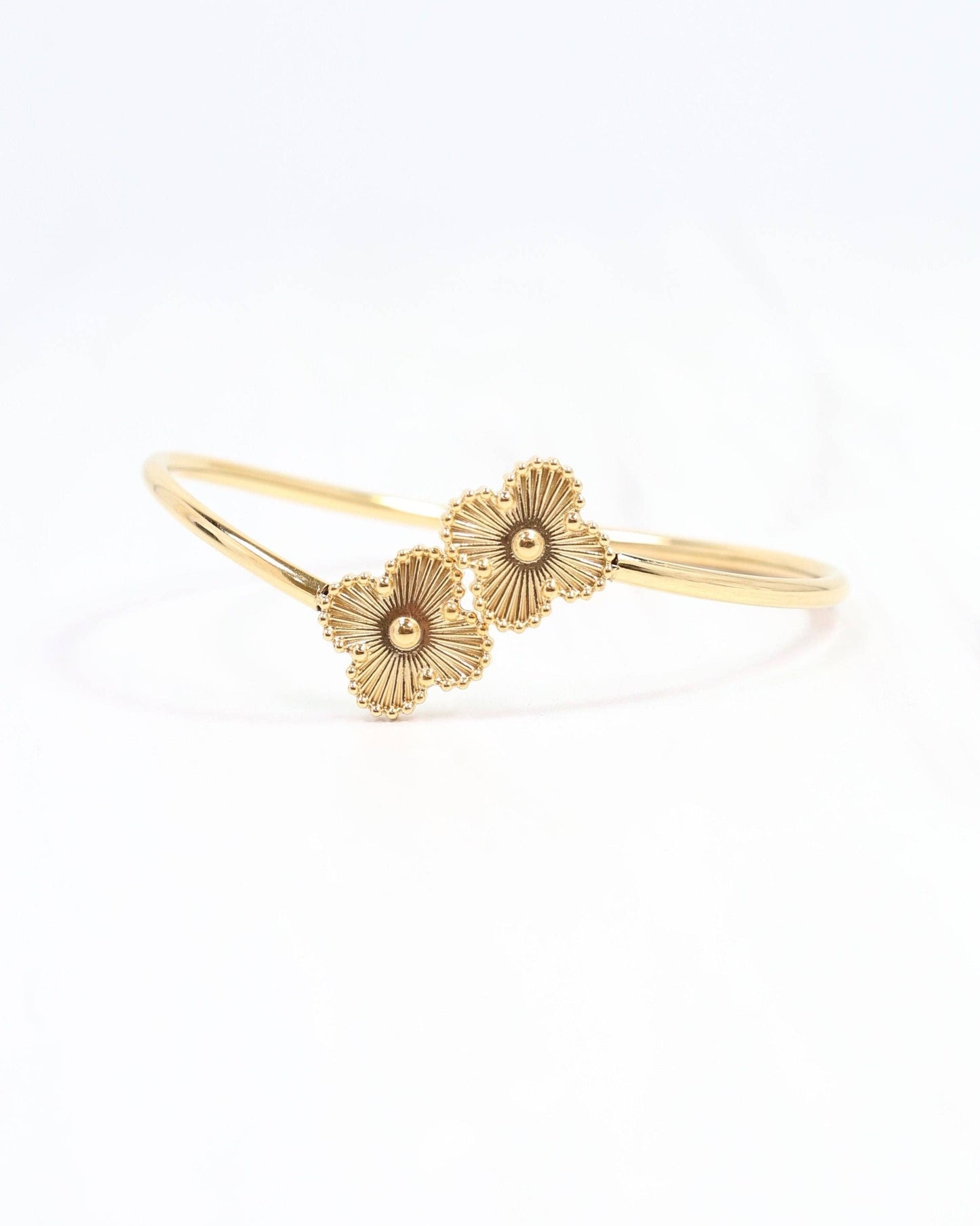 Clover Cuff Bracelet