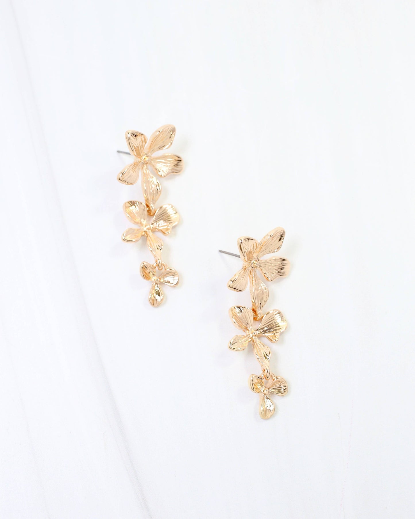 Trio Flower Earrings
