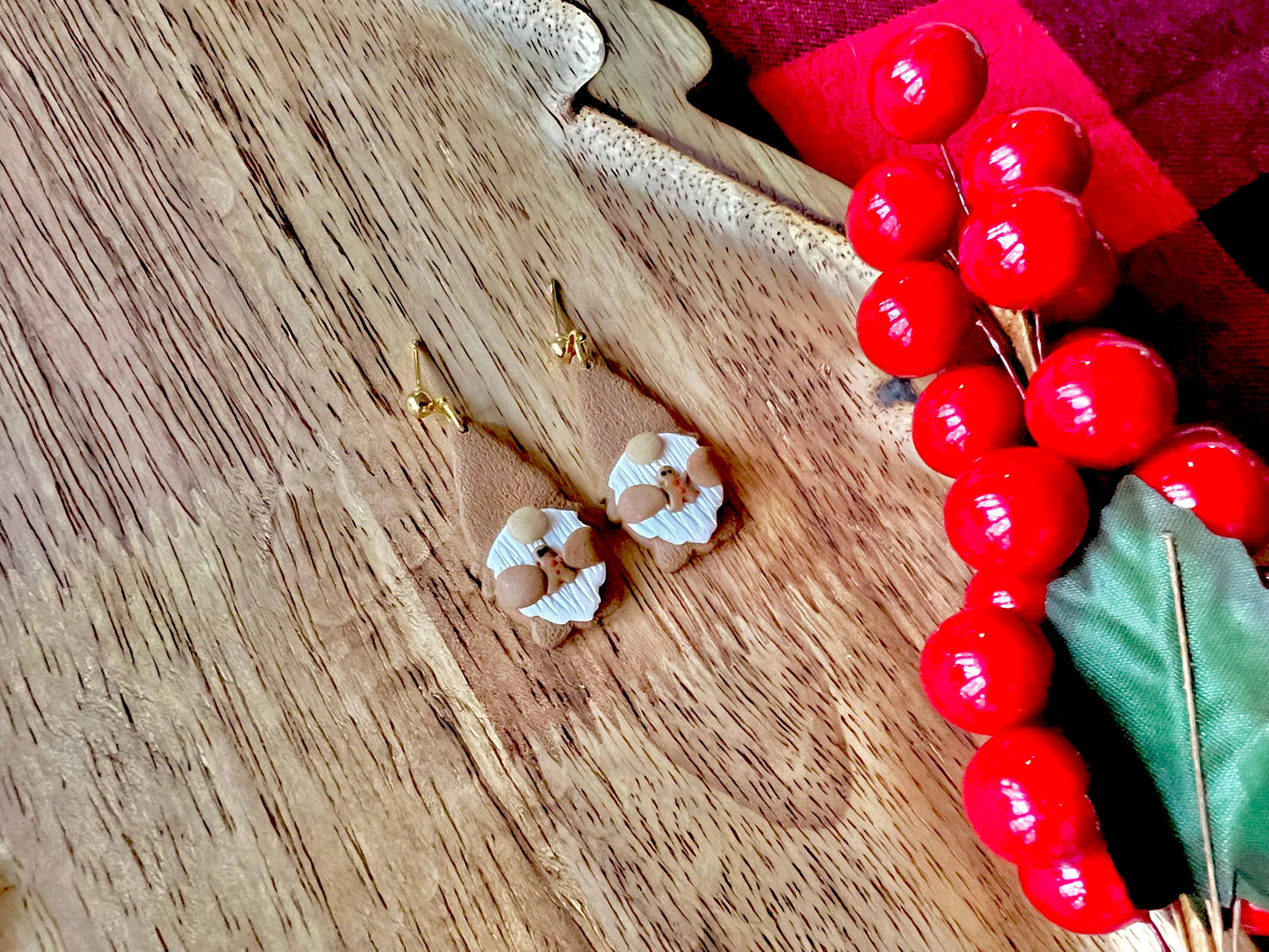 Gingerbread Gnome Earrings