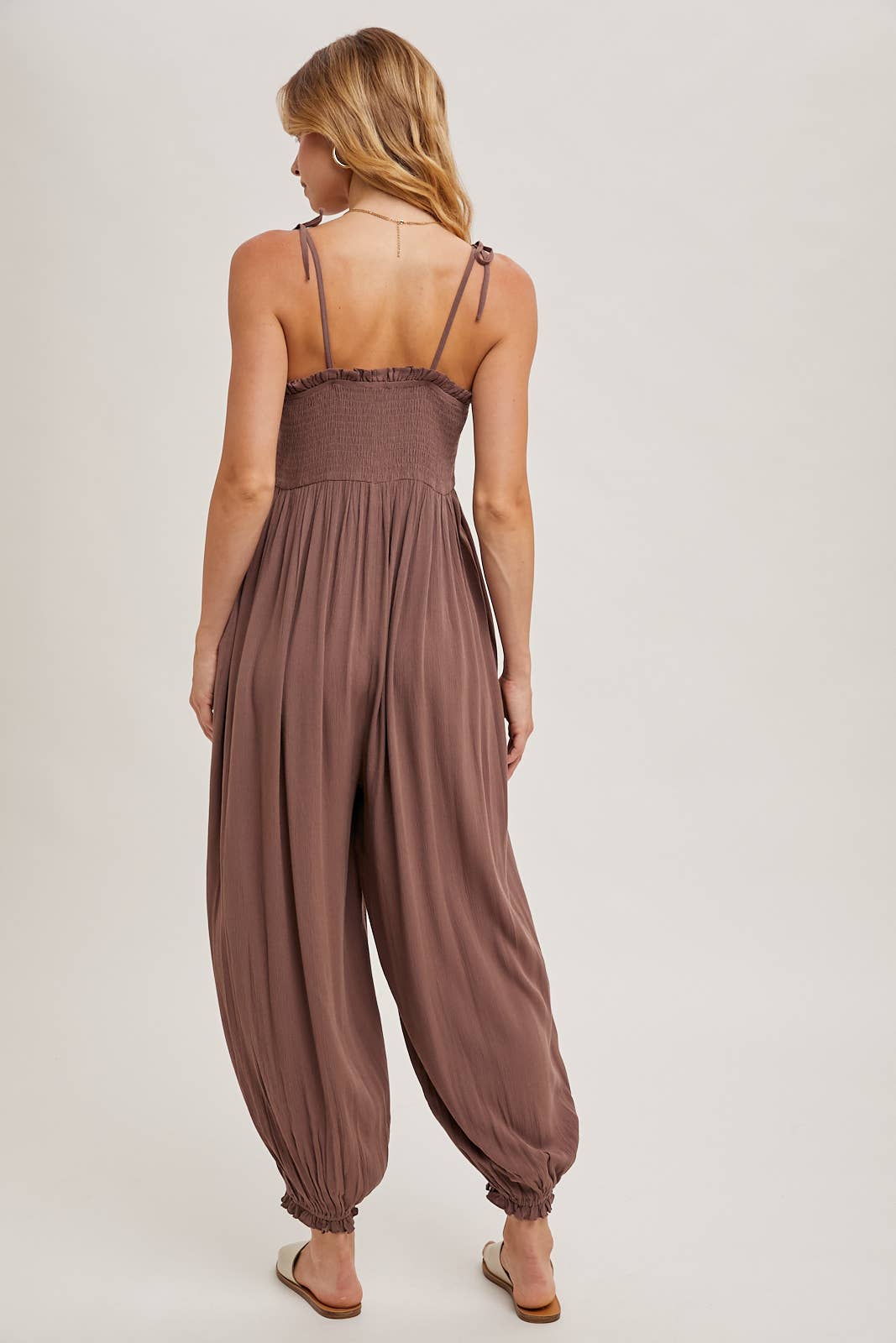 Mocha Jumpsuit