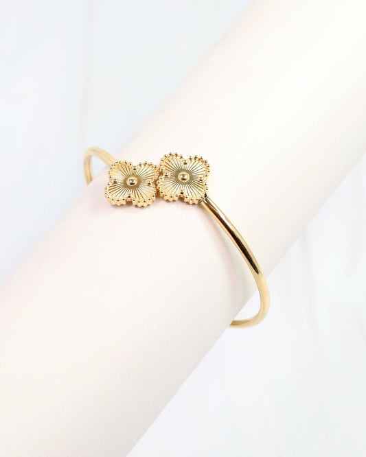 Clover Cuff Bracelet