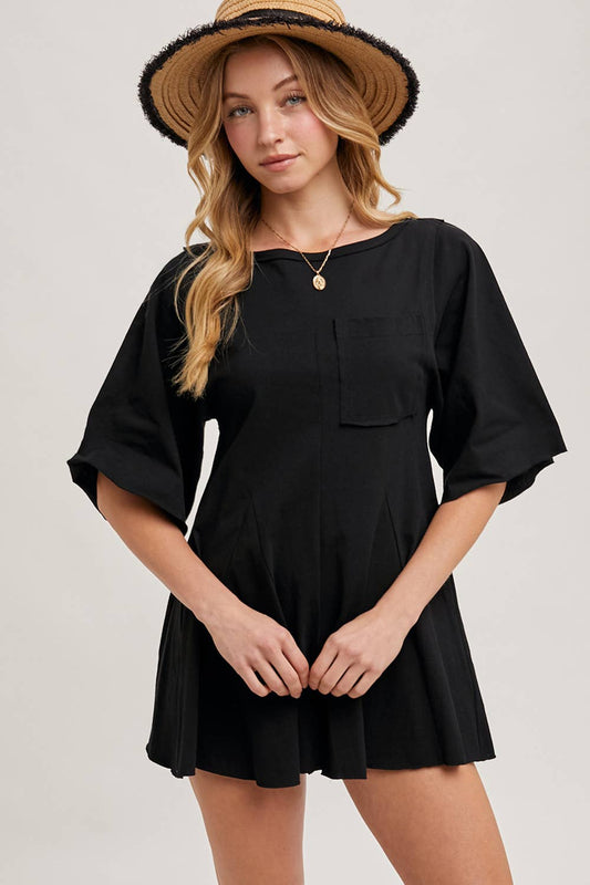 Black Licorice Romper