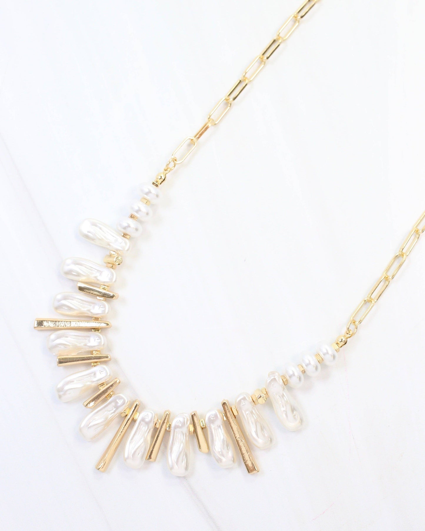 Spiced Pearl Necklace