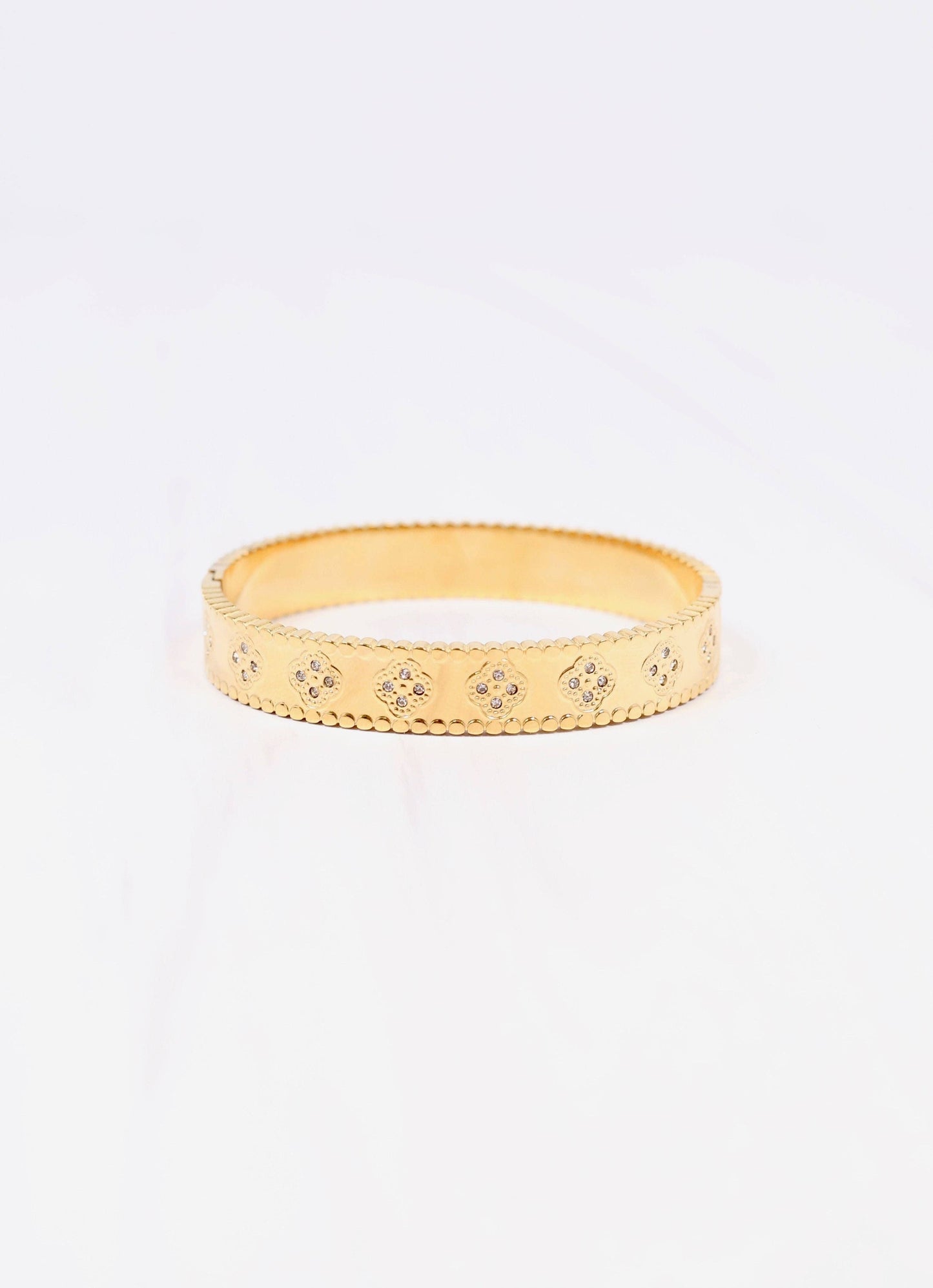 Large Clover Bangle