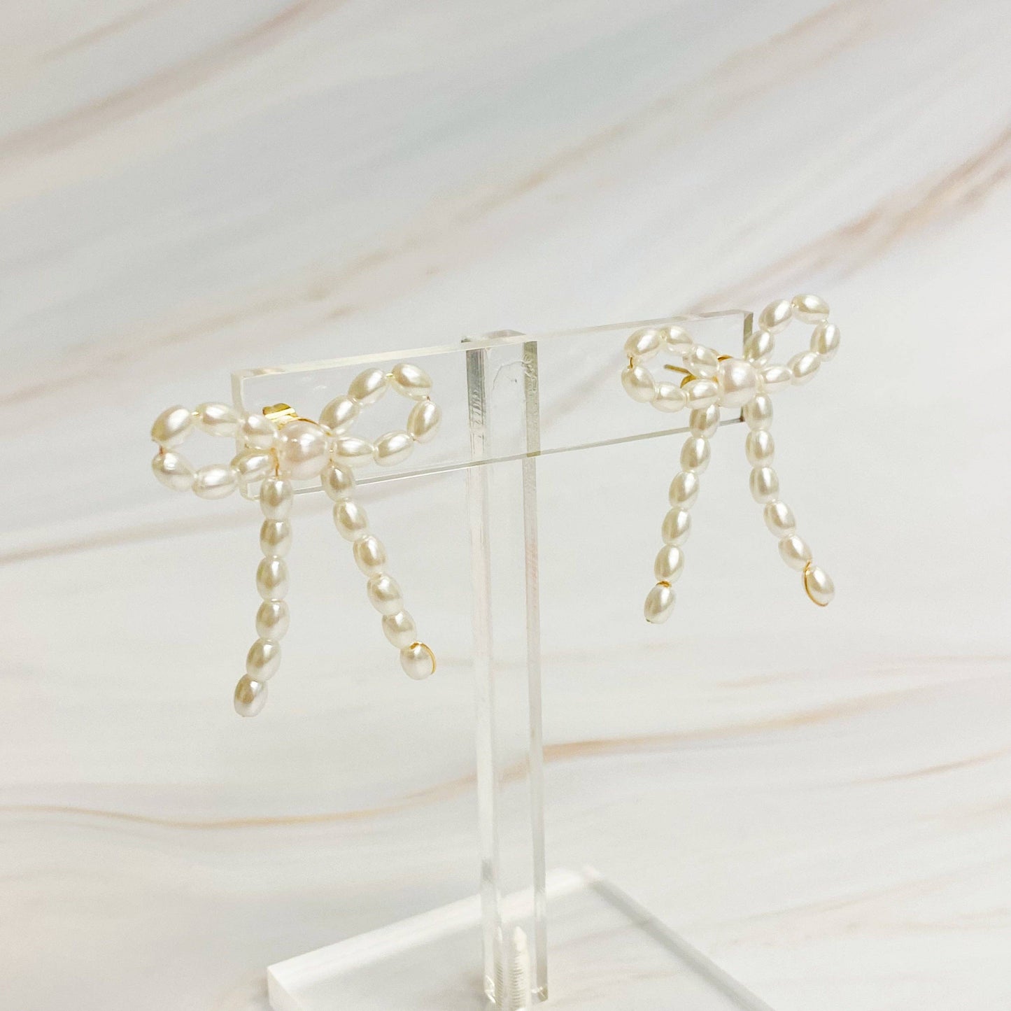 Ballerina Bow Earrings