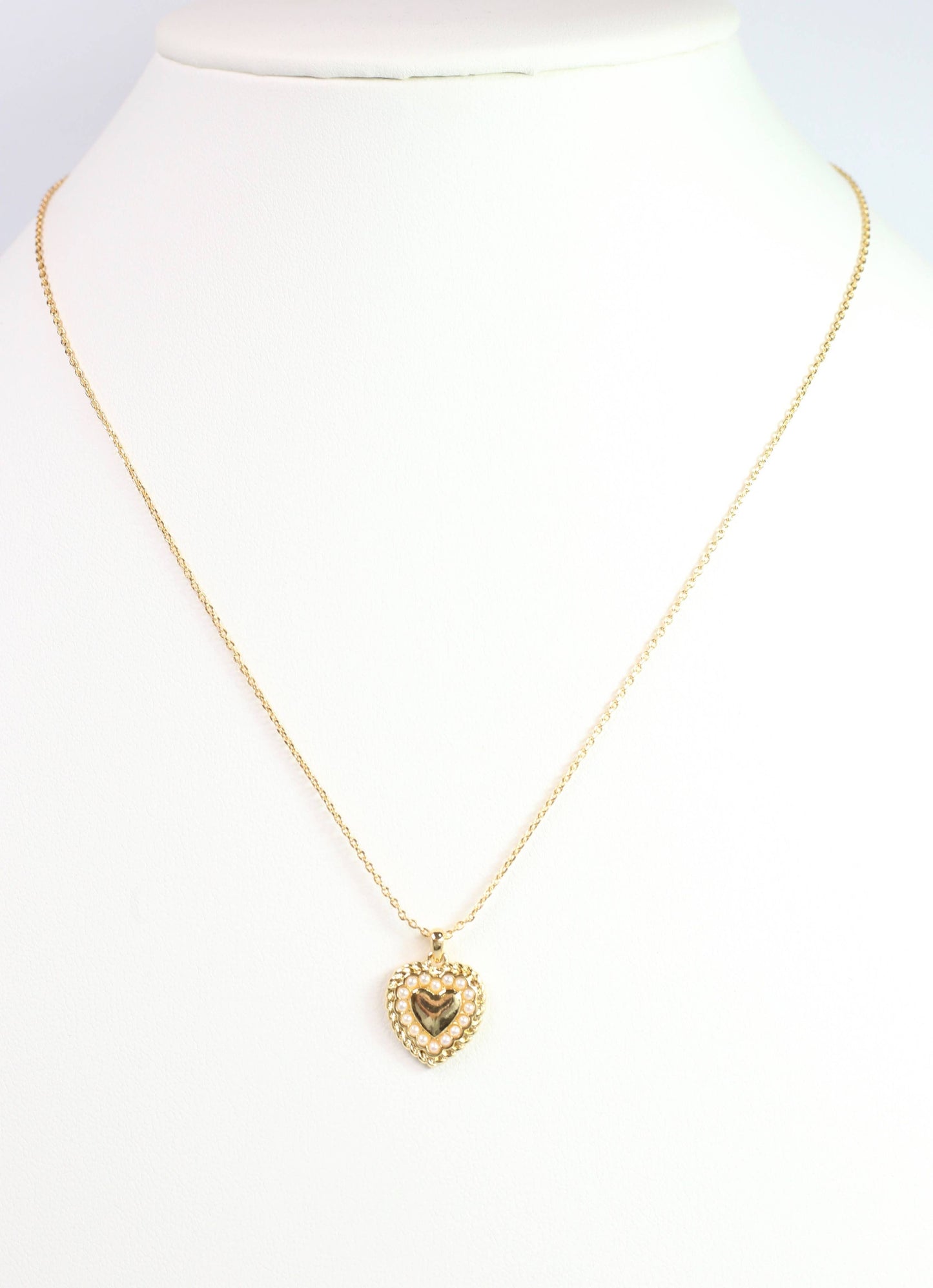 Pearl Heart Necklace