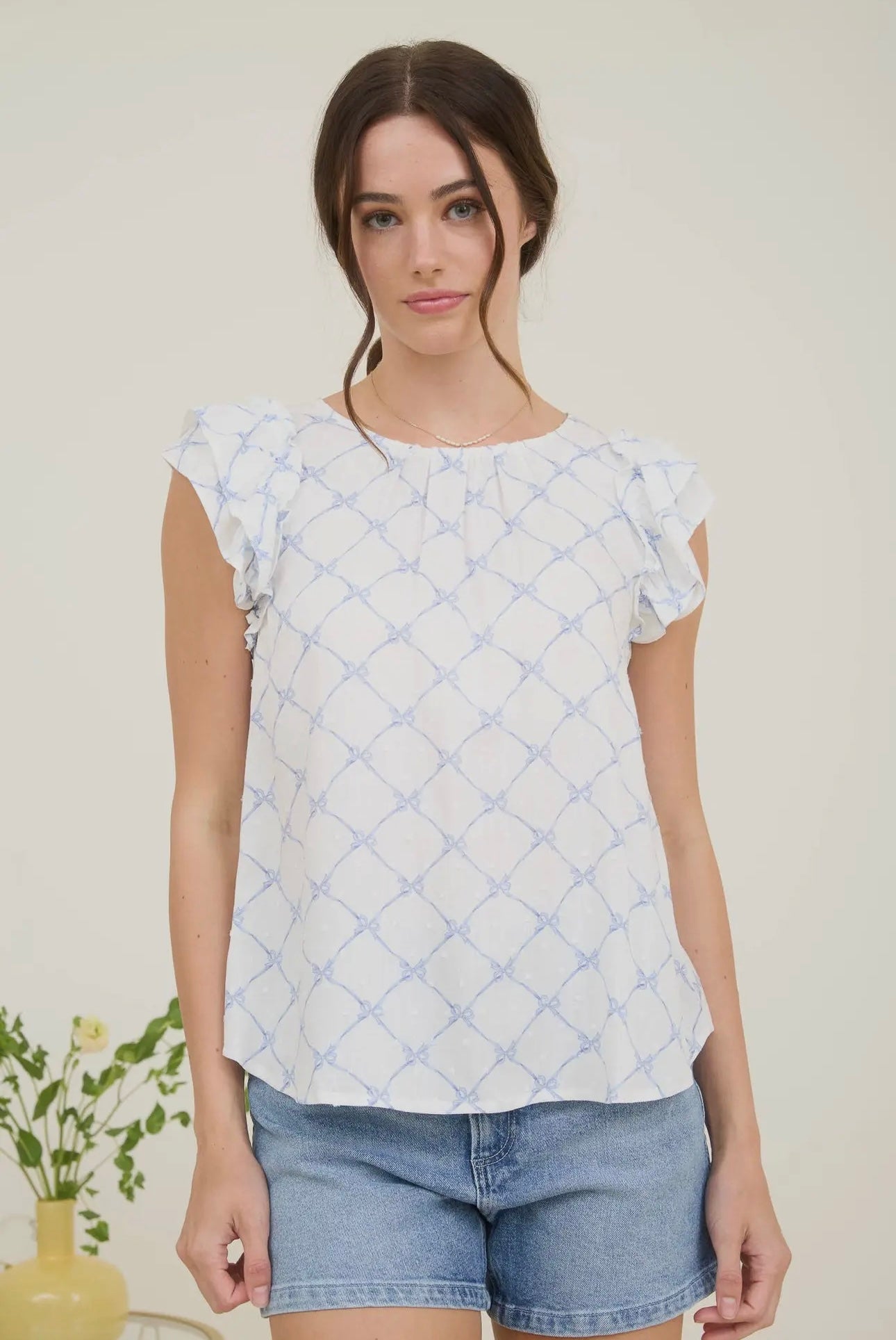 Belle Top - Blue