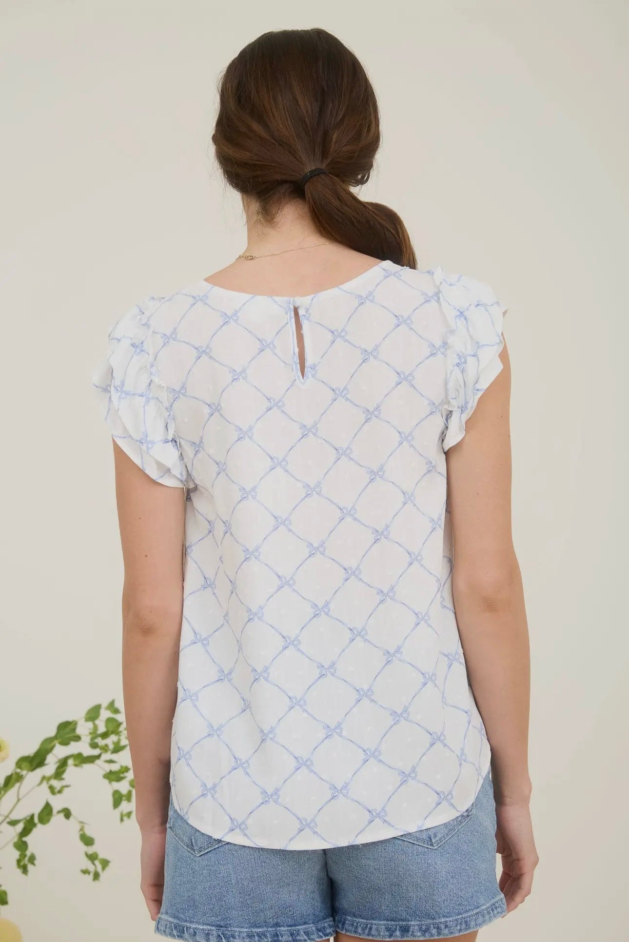 Belle Top - Blue
