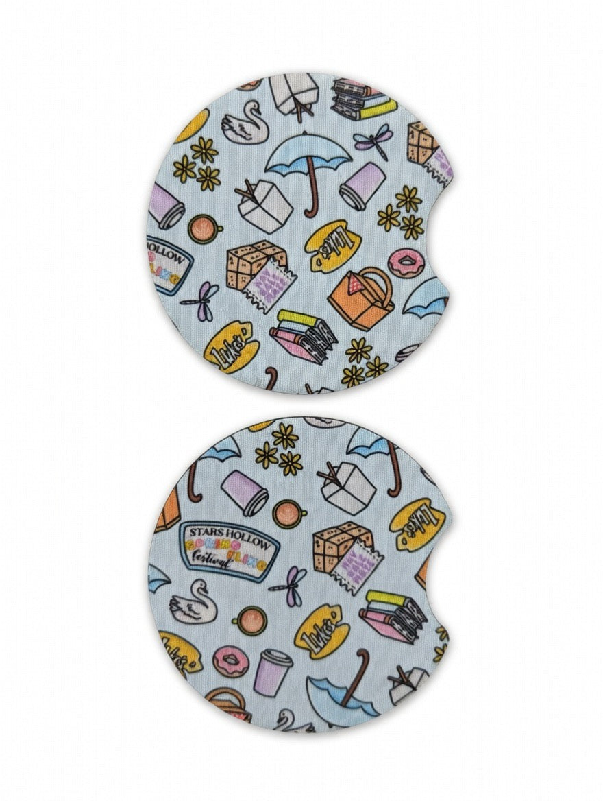 Gilmore Girls Spring Festival Car Coasters