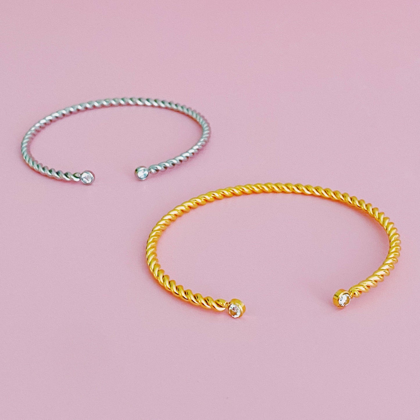 Cabled Cuff Bracelet