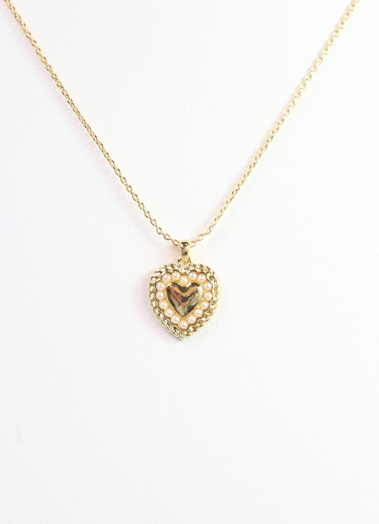 Pearl Heart Necklace