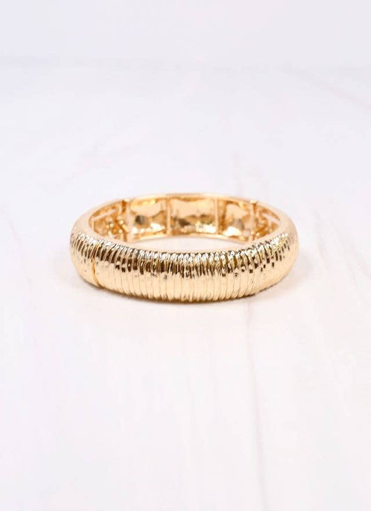 Ribbed Stretch Bracelet