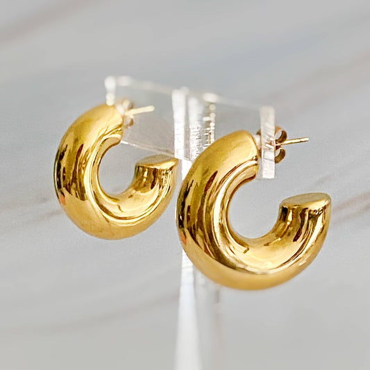 Chunky Hoop Earrings