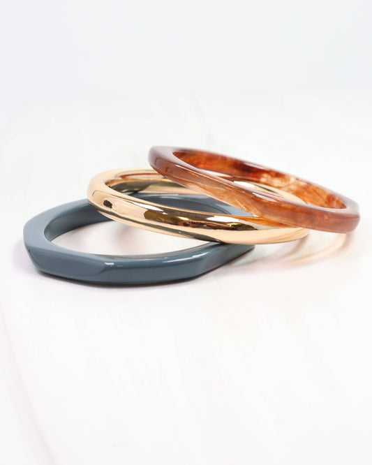 Moody Triple Bangle Stack