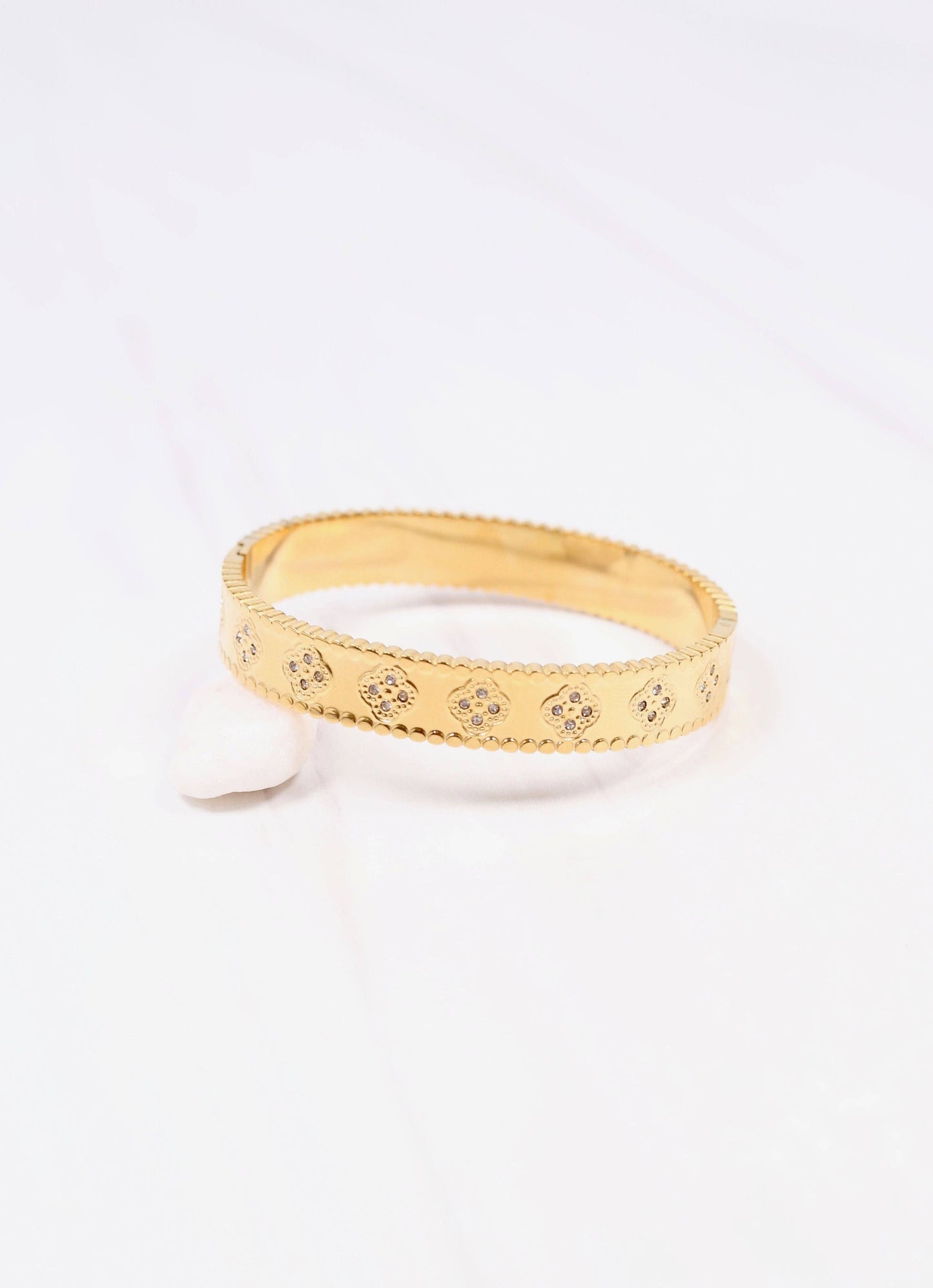 Large Clover Bangle