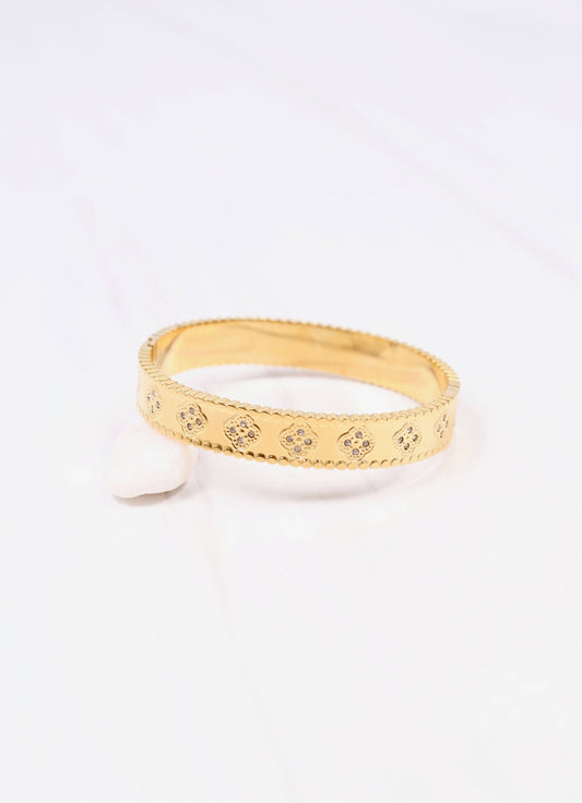Large Clover Bangle