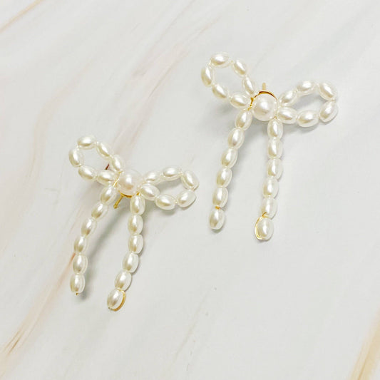 Ballerina Bow Earrings