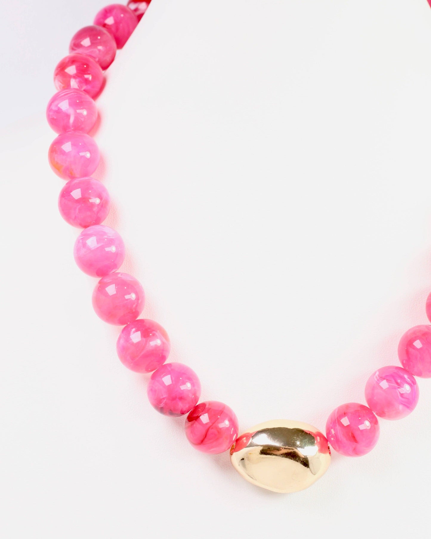 Fuchsia Brooklyn Necklace