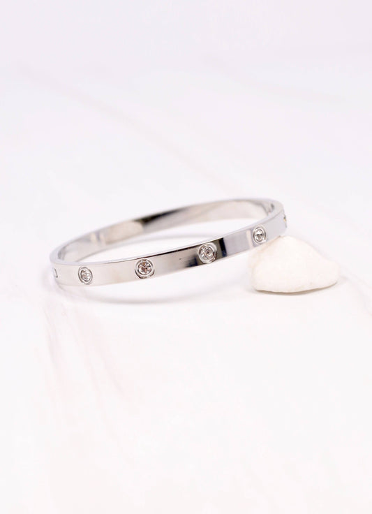 Classy Bangle - Silver