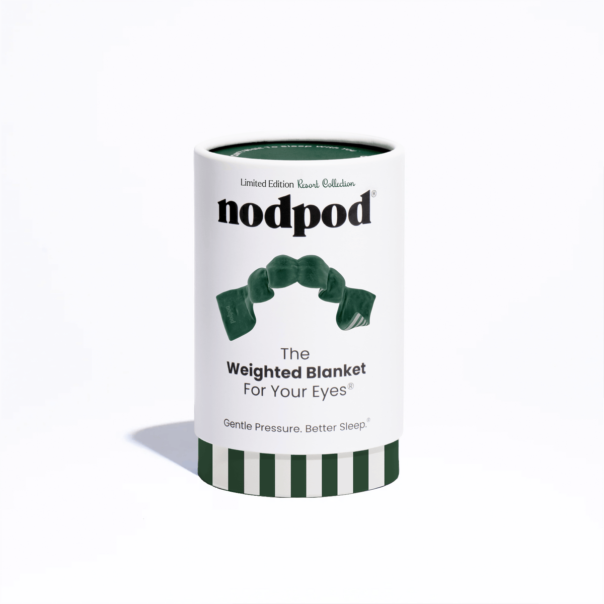 Nodpod Weighted Sleep Mask - Resort Collection Green Cabana