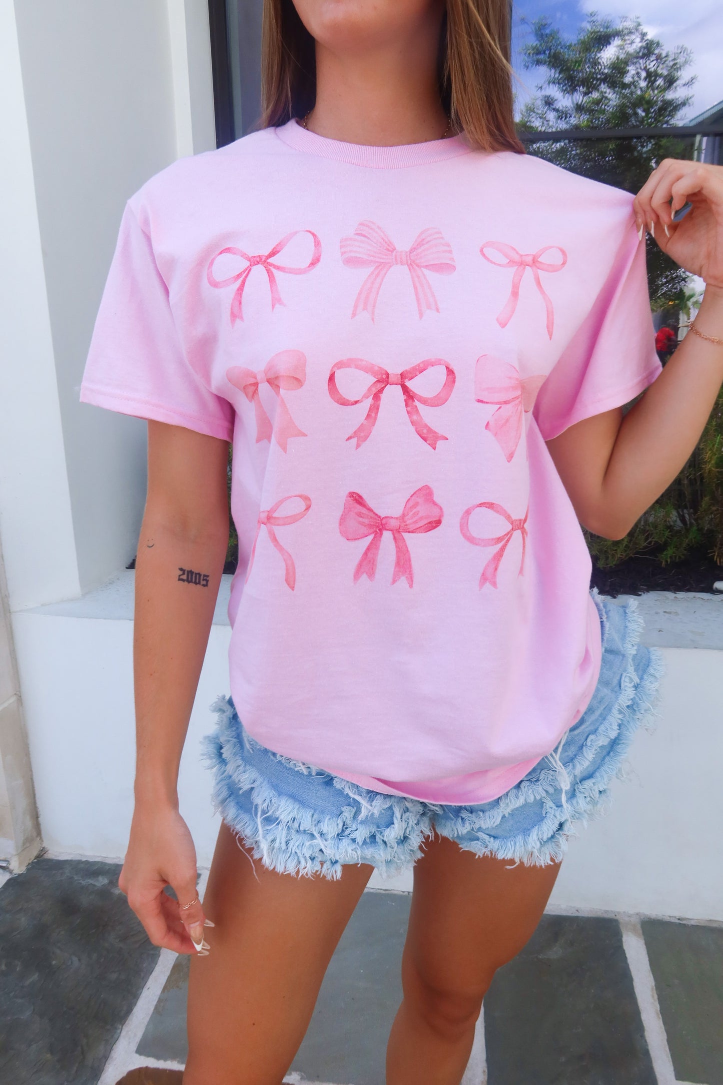 Preppy Bow Tee