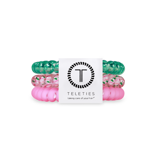 Teleties Merry Pinkmas Hair Ties - Small