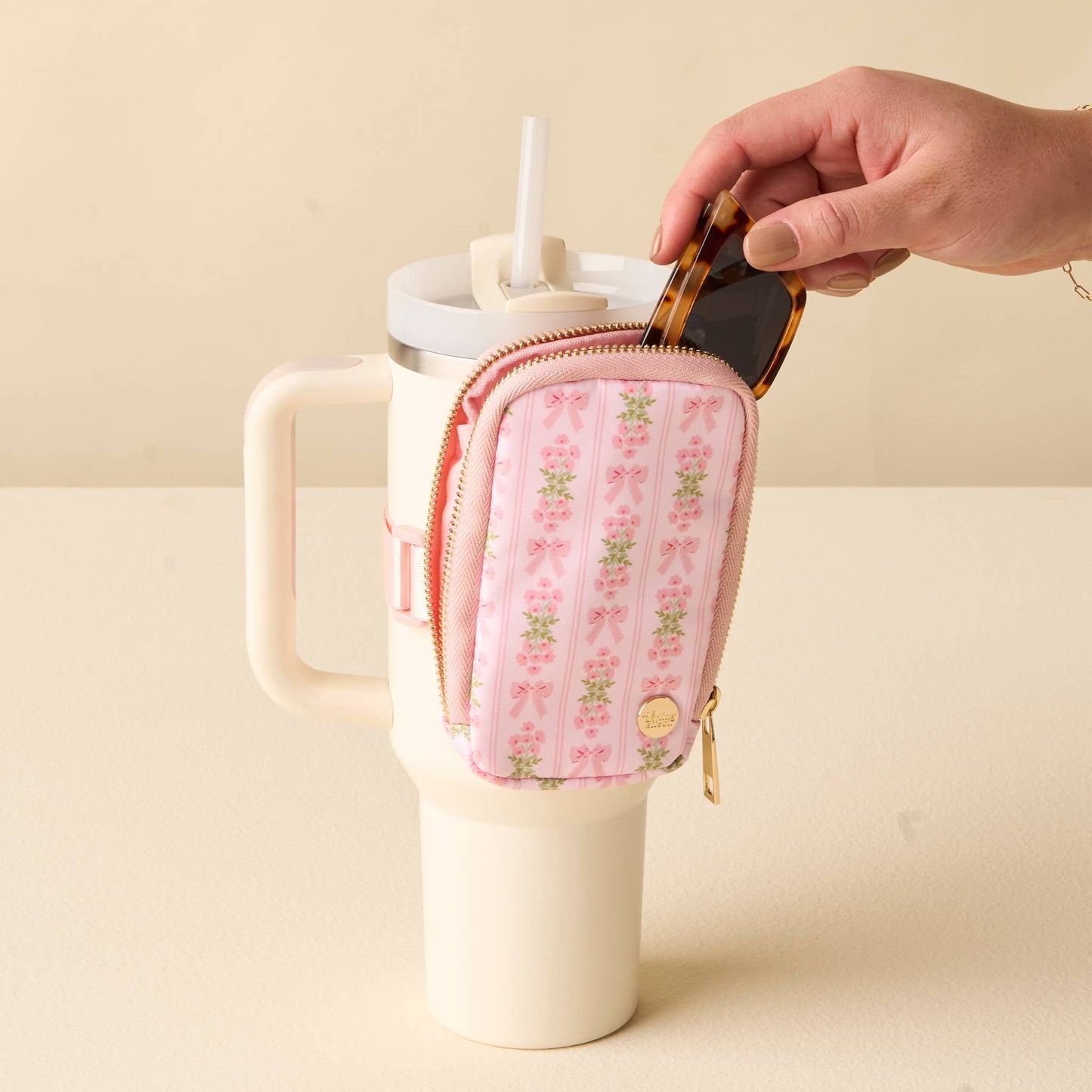 Oh So Fancy Tumbler Fanny Pack - Pink