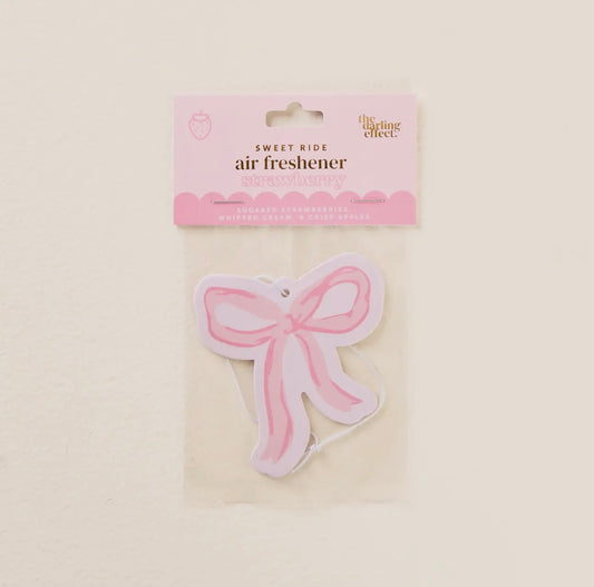 Sweet Bow Car Air Freshener