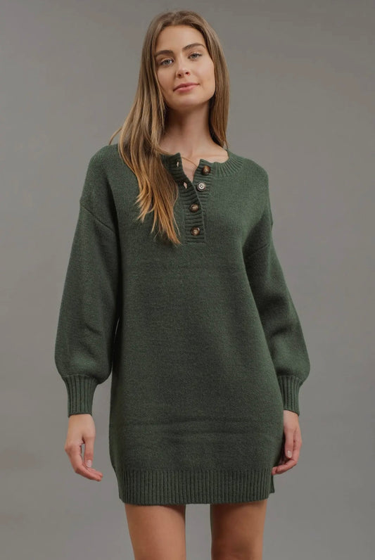 Pine Sweater Dress