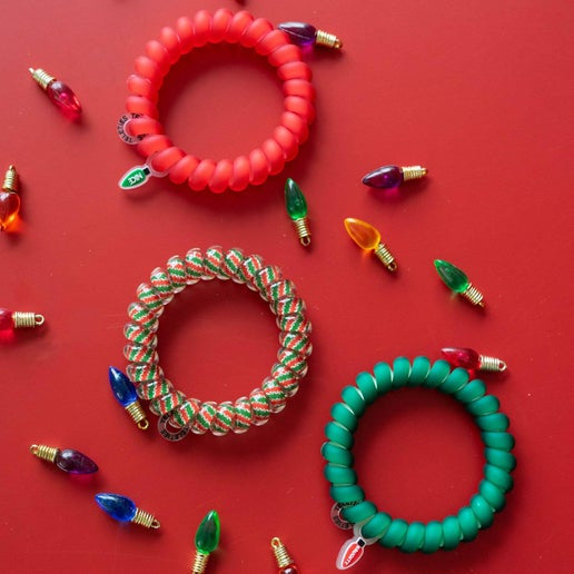 Teleties Naughty or Nice Hair Ties - Large