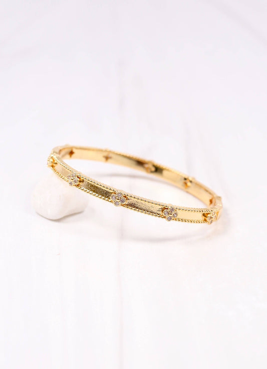 Small Clover Bangle