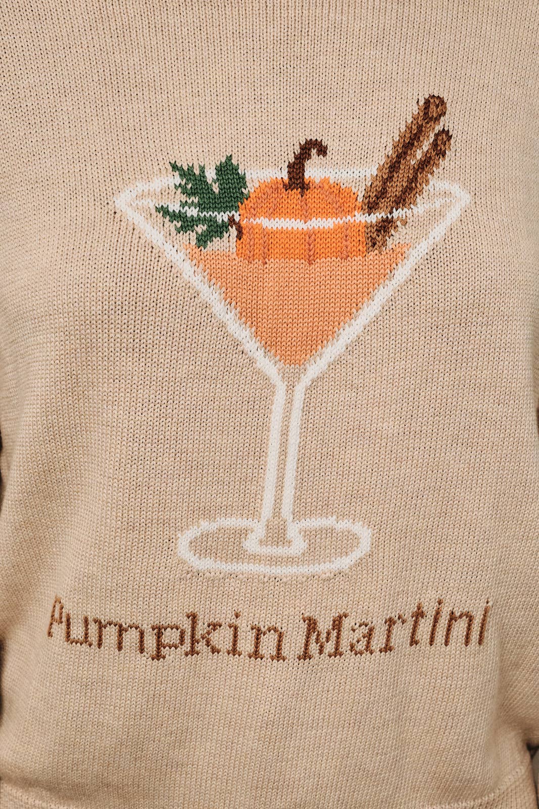 Pumpkin Martini Sweater