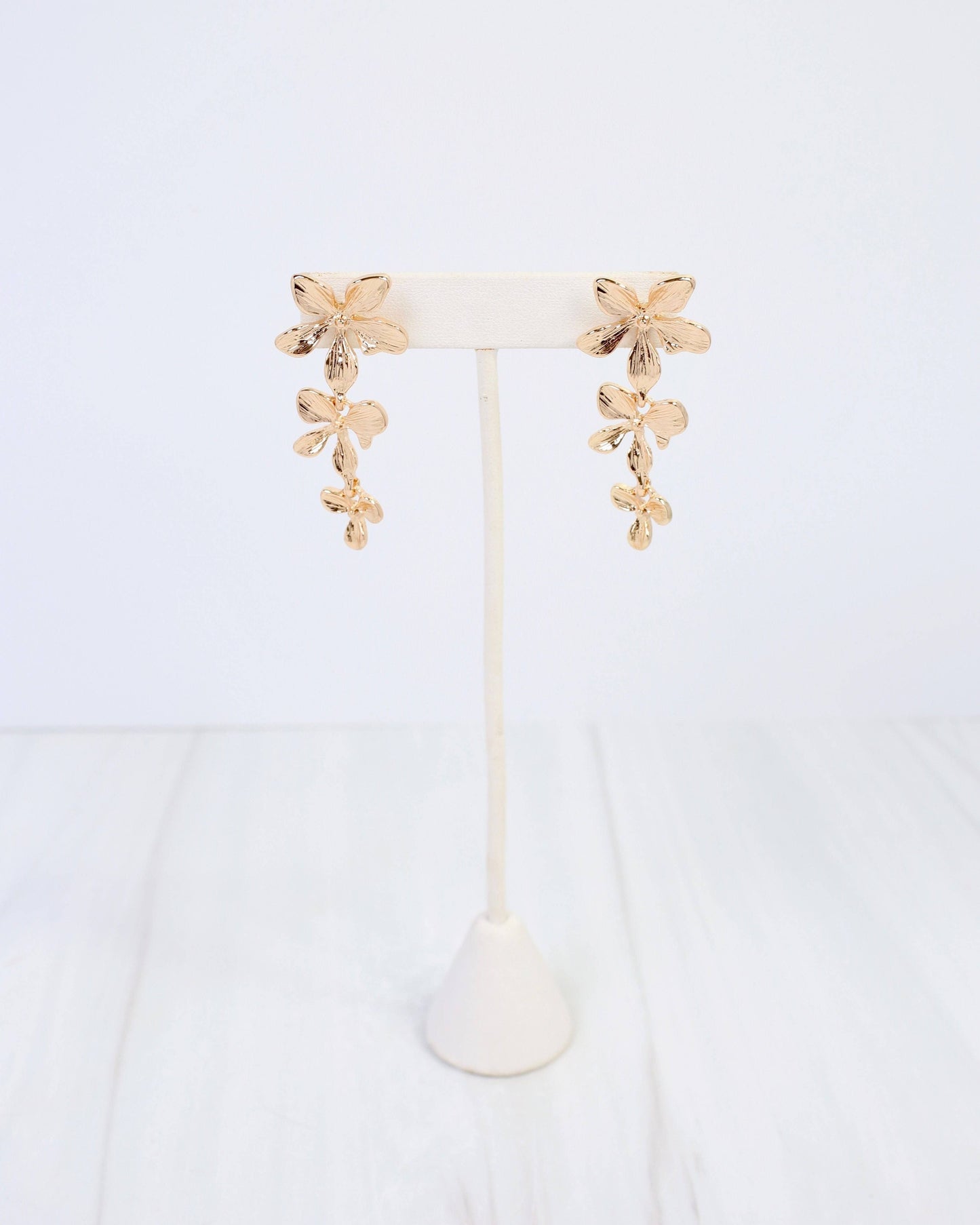 Trio Flower Earrings