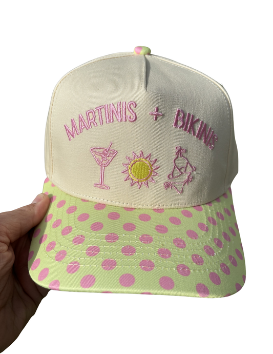 Martinis & Bikinis Hat