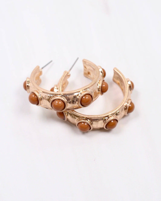 Taupe Hoop