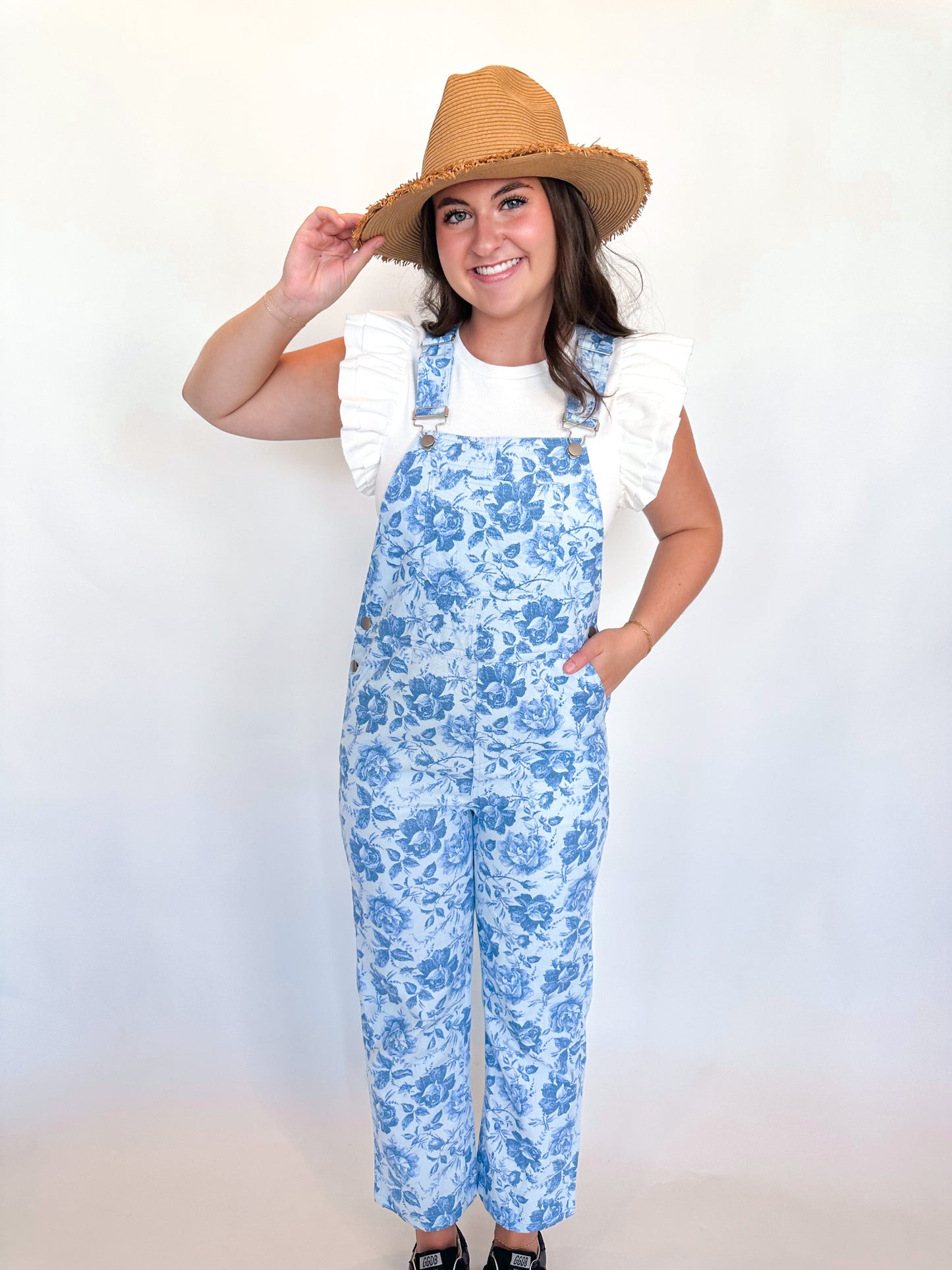 Blue Rose Overalls