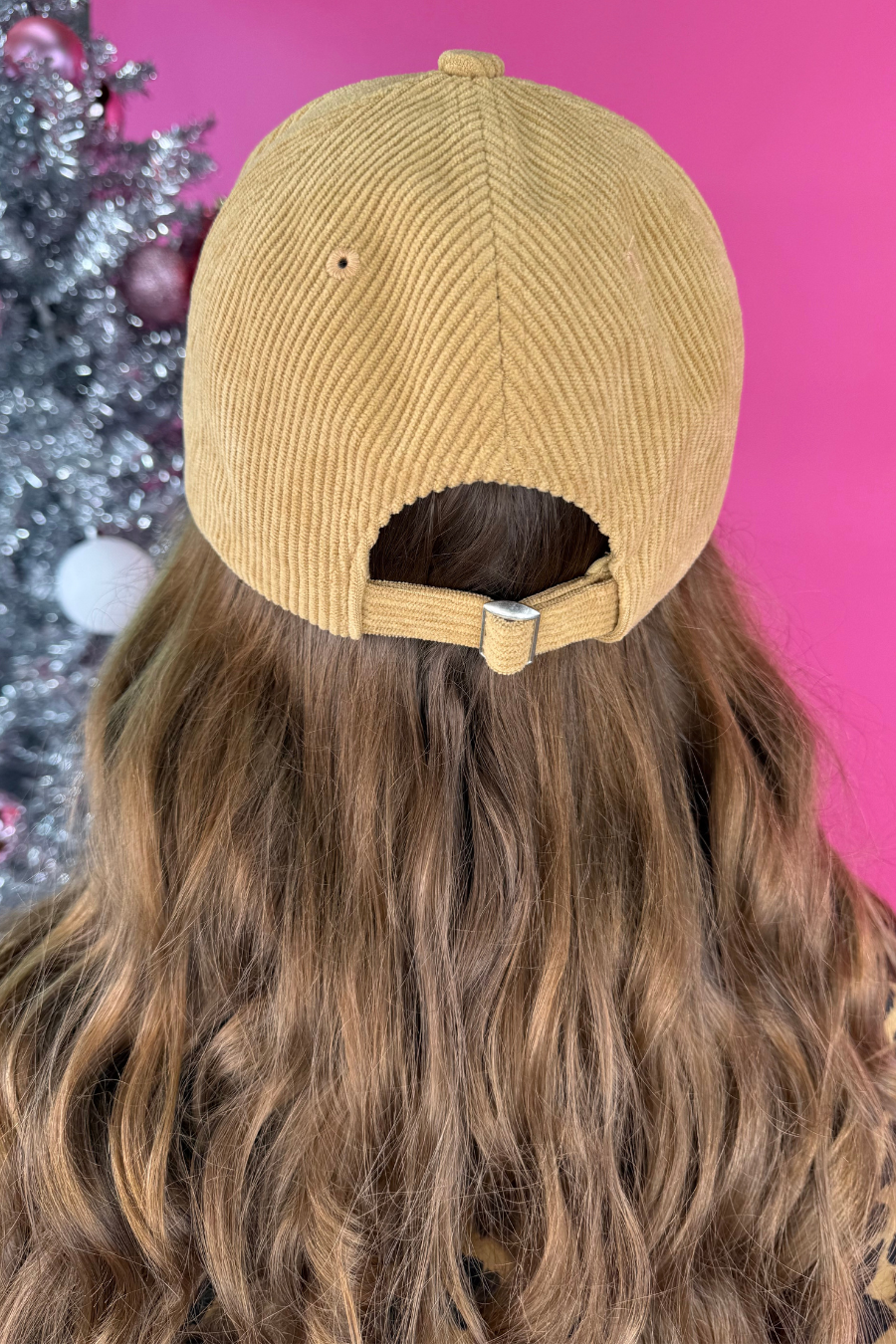 Christmas Cookie Social Club Corduroy Hat