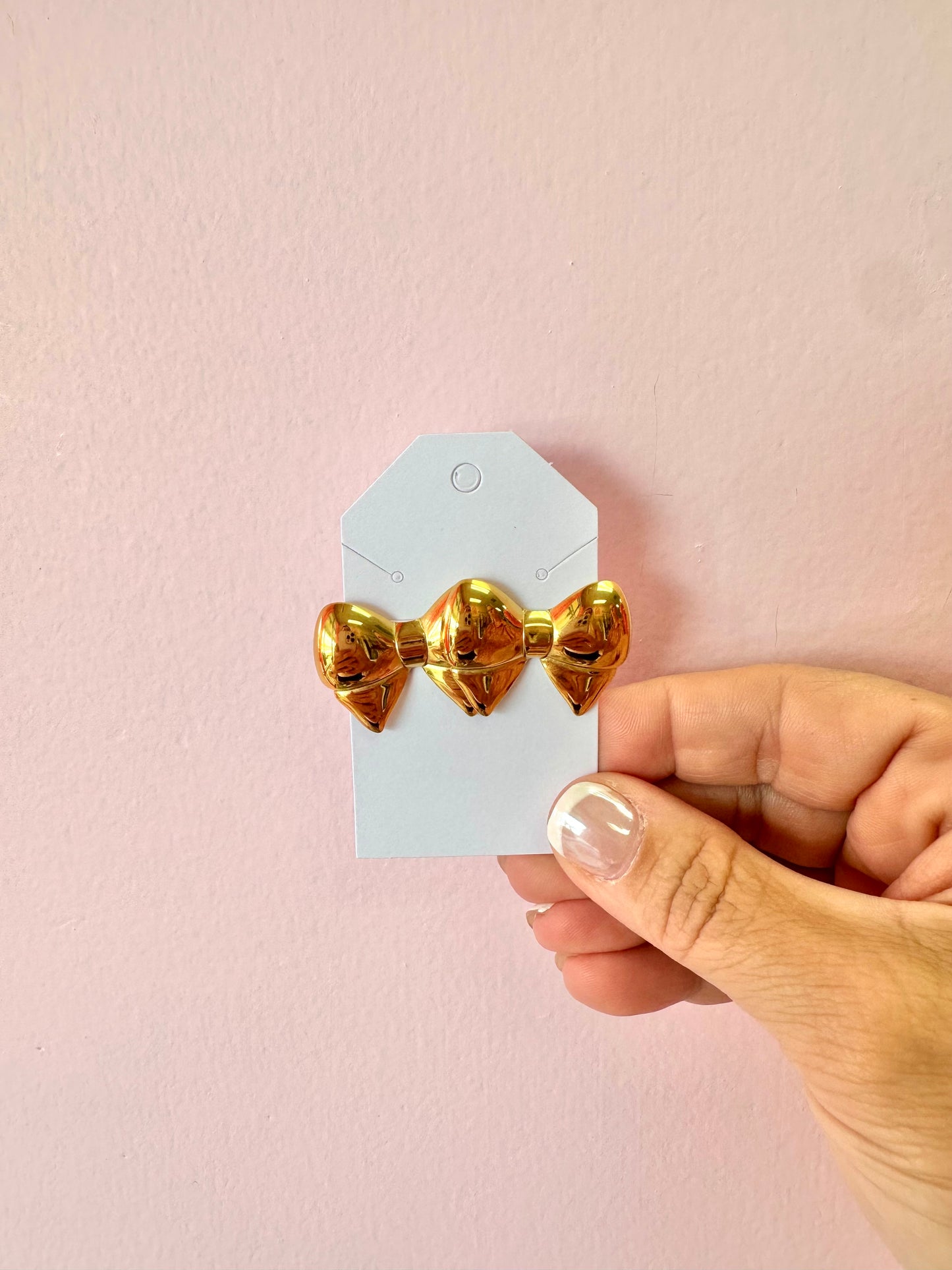 Puffy Bow Earrings