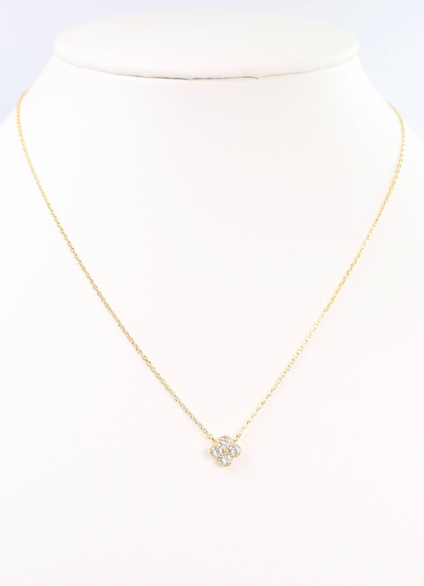 Diamond Clover Necklace