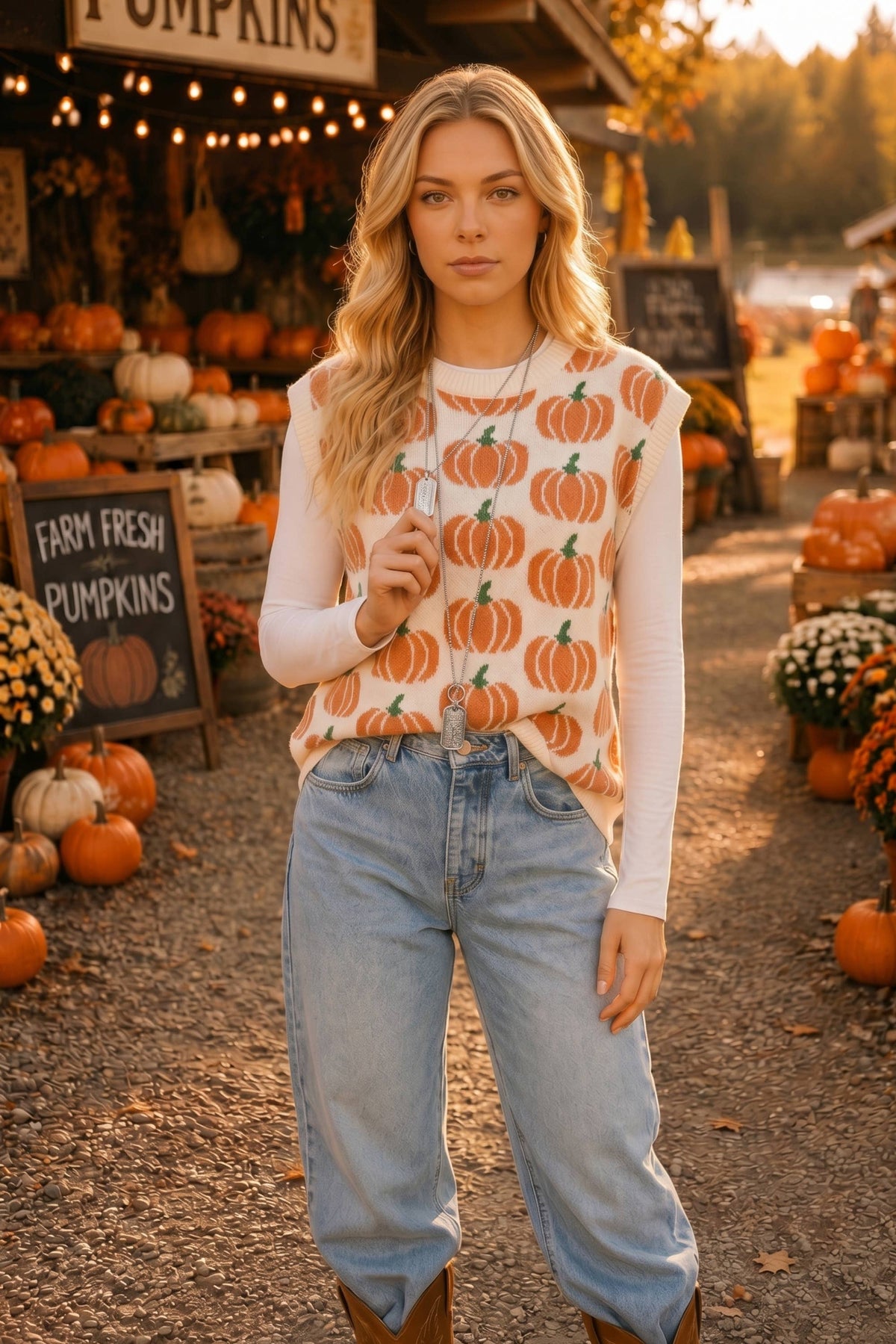 Pumpkin Patch Sweater