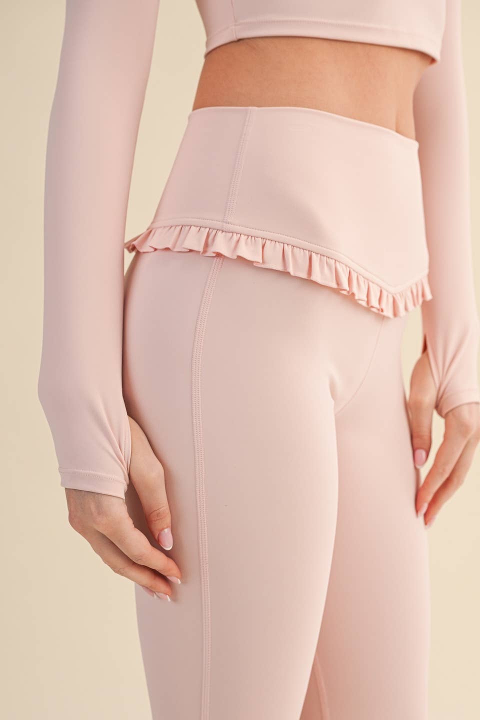 Frosted Rosé Leggings