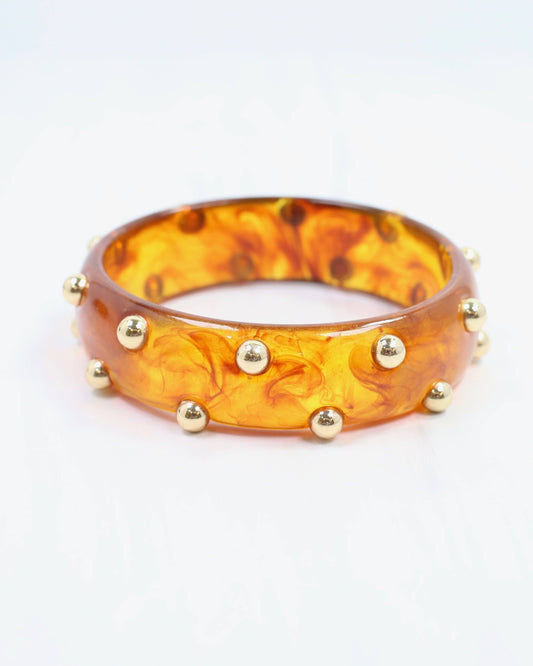 Tortoise Stud Bangle