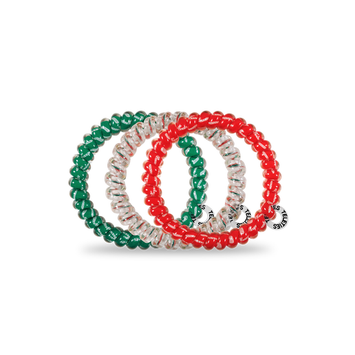 Teleties Hooked on Christmas Hair Ties - Small