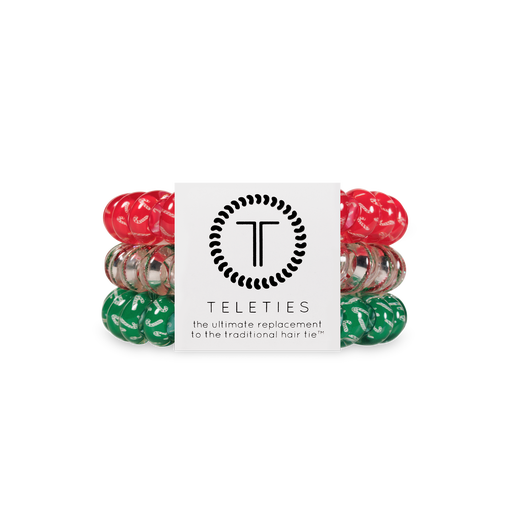 Teleties Hooked on Christmas Hair Ties - Large