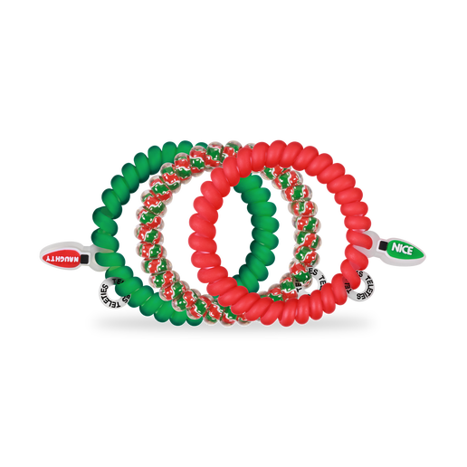 Teleties Naughty or Nice Hair Ties - Small